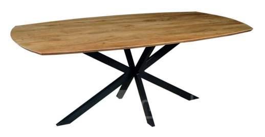 Eettafel Deens Ovaal Naturel - eettafel, Huis en Inrichting, Tafels | Eettafels, Nieuw, Overige materialen