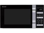 Sharp R860S - Combi-magnetron - Zilver, Verzenden, Zo goed als nieuw