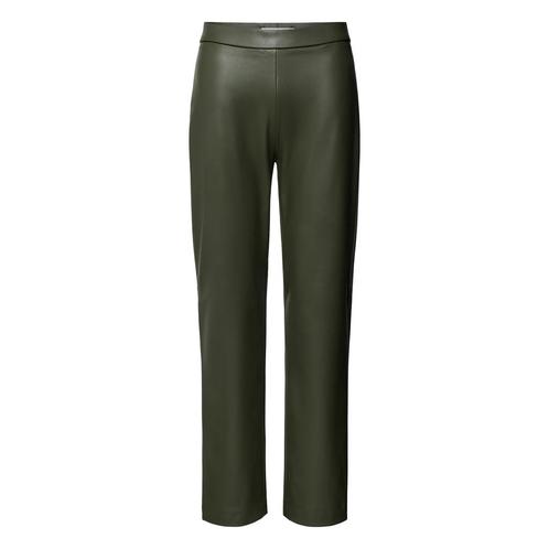 Raffaello Rossi • groene faux leather broek • 32, Kleding | Dames, Broeken en Pantalons, Groen, Nieuw, Maat 34 (XS) of kleiner