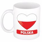 I love Polen mok / beker 300 ml - Polen versiering, Nieuw, Ophalen of Verzenden