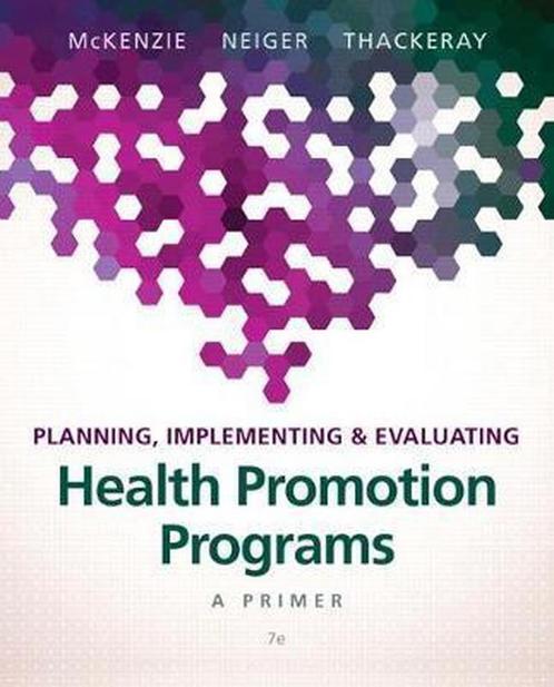 9780134219929 Planning, Implementing,  Evaluating Health ..., Boeken, Schoolboeken, Zo goed als nieuw, Verzenden