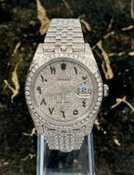 Rolex Datejust 41 - Arab - New Jubilee - Iced Out - Diamonds, Sieraden, Tassen en Uiterlijk, Horloges | Heren, Staal, Polshorloge