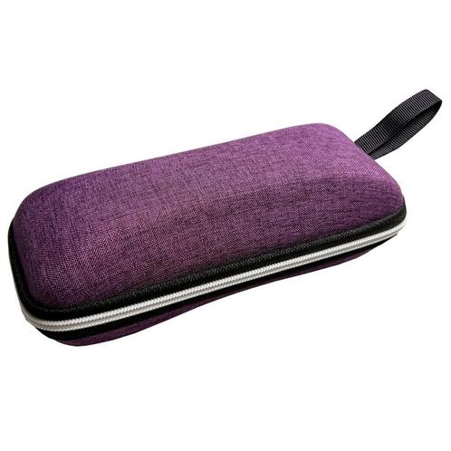Fako Bijoux® - Brillenkoker - Hard Case - Met Rits - Canvas, Sieraden, Tassen en Uiterlijk, Zonnebrillen en Brillen | Dames, Verzenden
