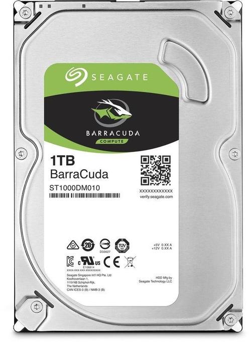 Seagate Barracuda Interne Harde Schijf - 1TB, Computers en Software, Harde schijven, Zo goed als nieuw, Verzenden
