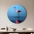 Blush Reflection - Muurcirkel - ø 80 cm +Ophangset, Huis en Inrichting, Woonaccessoires | Schilderijen, Tekeningen en Foto's, Verzenden