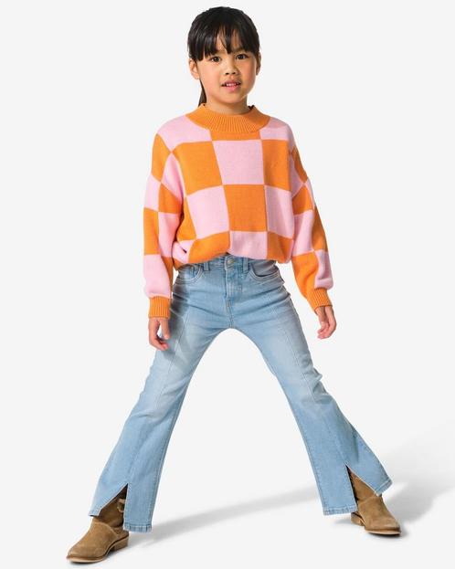 HEMA Kinderjeans flared fit lichtblauw, Kinderen en Baby's, Kinderkleding | Overige, Nieuw, Verzenden