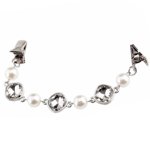Fako Bijoux® - Vestsluiting - Vestclip - Parels & Bling, Sieraden, Tassen en Uiterlijk, Broches, Verzenden