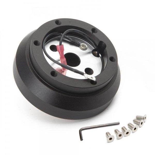 SK-Import Stuurnaaf Kort Zwart Nissan 300 ZX,S13,S14, Auto-onderdelen, Interieur en Bekleding, Nieuw, Nissan, Ophalen of Verzenden