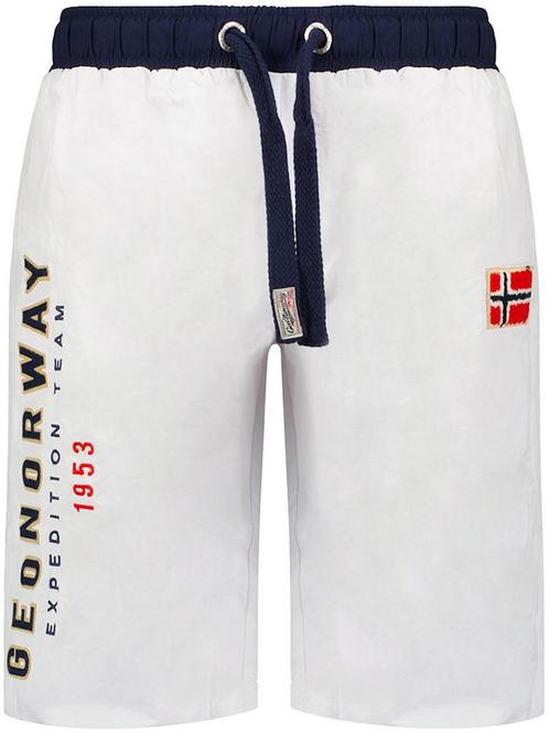 Geographical Norway Zwembroek Qoderato Wit, Kleding | Heren, Badmode en Zwemkleding, Wit, Verzenden