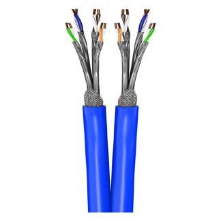 Netwerkkabel | Cat7a Duplex S/FTP | 100 meter | Goobay, Computers en Software, Pc- en Netwerkkabels, Nieuw, Verzenden