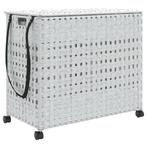 Wasmand Rattan Wit 66x35x60 | Tweedekansje | 55%, Huis en Inrichting, Badkamer | Badtextiel en Accessoires, Ophalen of Verzenden