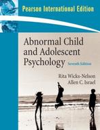 Abnormal Child And Adolescent Psychology, Verzenden, Nieuw