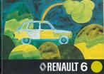 ~1975 Renault 6 Instructieboekje Nederlands, Auto diversen, Handleidingen en Instructieboekjes, Verzenden