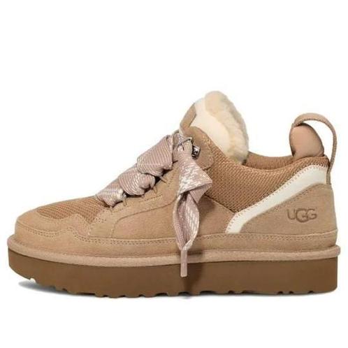 UGG Lowmel Sand - Maten 36 T/M 42 - 100% origineel, Kleding | Dames, Schoenen, Sneakers of Gympen, Bruin, Nieuw