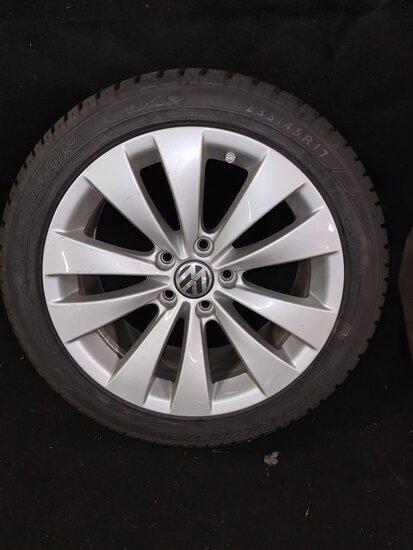 1 stuk los velg origineel VW velg 5x112 17 inch Phoenix, Auto-onderdelen, Ophanging en Onderstel, Gebruikt, Verzenden