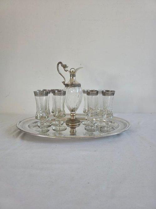 Murano - Drankservies (10) - Medici-patroon - Muranoglas, Antiek en Kunst, Antiek | Keukenbenodigdheden
