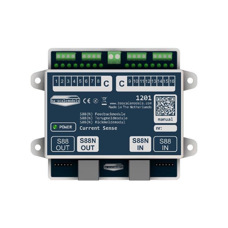 S88(N) Terugmeldmodule CS, Hobby en Vrije tijd, Modeltreinen | Overige schalen, Gelijkstroom, Nieuw, Overige merken, Overige typen