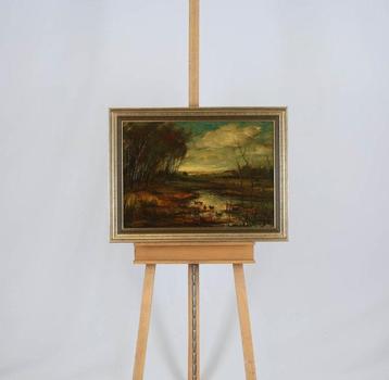 Marinus Bies (1894-1975) - Landschap in de peel met eenden beschikbaar voor biedingen