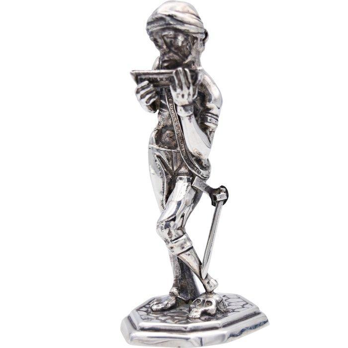 sculptuur, Pirata - Colección - 16 cm - .925 zilver, Antiek en Kunst, Antiek | Goud en Zilver