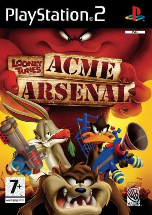 Looney Tunes Acme Arsenal (PlayStation 2), Spelcomputers en Games, Games | Sony PlayStation 2, Gebruikt, Vanaf 3 jaar, Verzenden