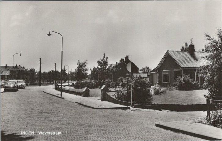 INGEN - Weverstraat, Verzamelen, Ansichtkaarten | Nederland, Verzenden