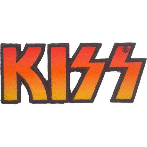 KISS - Cut Out Logo - patch officiële merchandise, Verzamelen, Muziek, Artiesten en Beroemdheden, Kleding, Nieuw, Ophalen of Verzenden