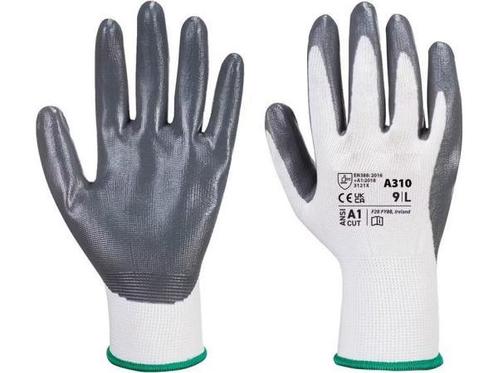 Veiling - 48x Paar werkhandschoenen Maat 8, White, Tuin en Terras, Werkkleding