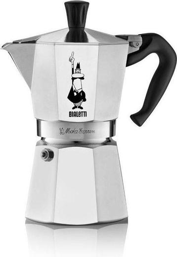 Bialetti Moka Express - Percolator - 6 kops - Aluminium