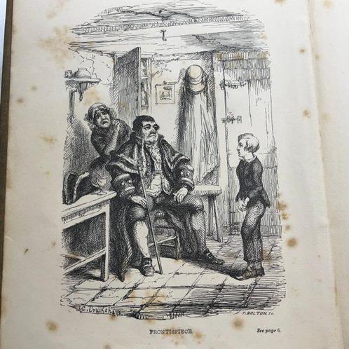 Charles Dickens - The Adventures of Oliver Twist - 1855, Antiek en Kunst, Antiek | Boeken en Bijbels