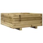 Grote Plantenbak 60x60cm - Topdeal! Grenenhout Retour, Tuin en Terras, Minder dan 30 cm, Vierkant, Nieuw, Ophalen of Verzenden