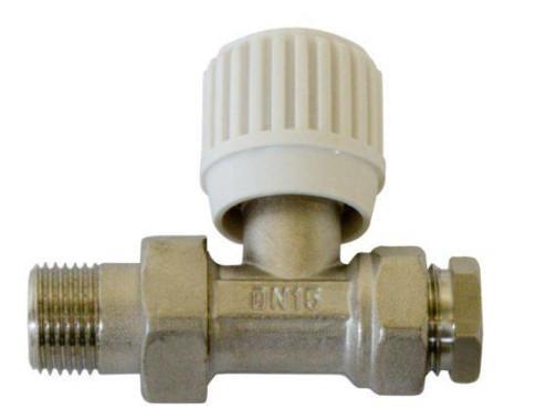 Best Design - Radiatorkraan Recht 1/2x15mm Best-Design, Doe-het-zelf en Verbouw, Sanitair, Nieuw, Ophalen of Verzenden