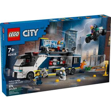 LEGO® City Police Mobile Crime Lab Truck Toy 60418 beschikbaar voor biedingen