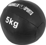 Medicijnbal - Medicine ball - Gewichtsbal - 5 KG - Zwart - G, Sport en Fitness, Verzenden, Zo goed als nieuw