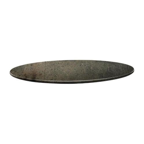 Tafelblad | SMARTLINE | Betonlook | In-/Outdoor | Ø800mm, Zakelijke goederen, Horeca | Keukenapparatuur, Nieuw in verpakking, Verzenden