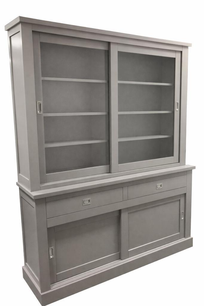 Buffetkast grijs Hierden 160cm, Huis en Inrichting, Kasten | Buffetkasten, Ophalen of Verzenden