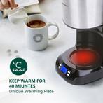 Koffiezetapparaat - filterkoffie - met thermoskan - RVS •, Verzenden, Zo goed als nieuw