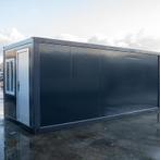 Kantoor container antraciet | Makkelijk te verplaatsen!, Doe-het-zelf en Verbouw, Bouwketen en Schaftketen, Nieuw