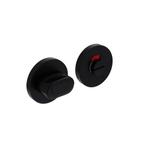 WC slot 55x8mm aluminium zwart - met vrij/bezet indicator..., Ophalen of Verzenden, Nieuw, Overige materialen, Slot