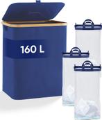 DARI. Wasmand 3 vakken - Wassorteerder - 160L - met 3, Huis en Inrichting, Badkamer | Badtextiel en Accessoires, Ophalen of Verzenden