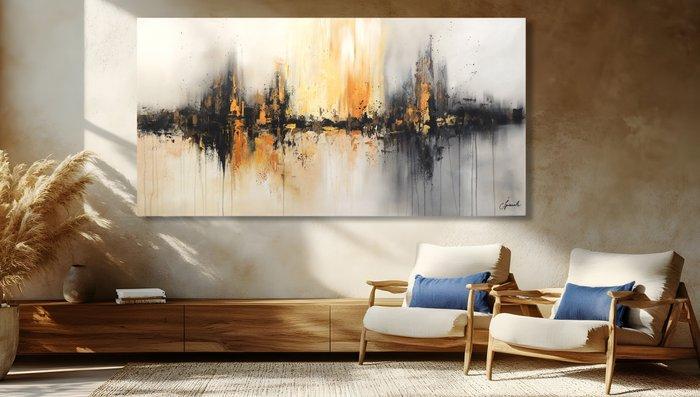 Monika Spiewak - Abstract - XXL, Antiek en Kunst, Kunst | Schilderijen | Modern