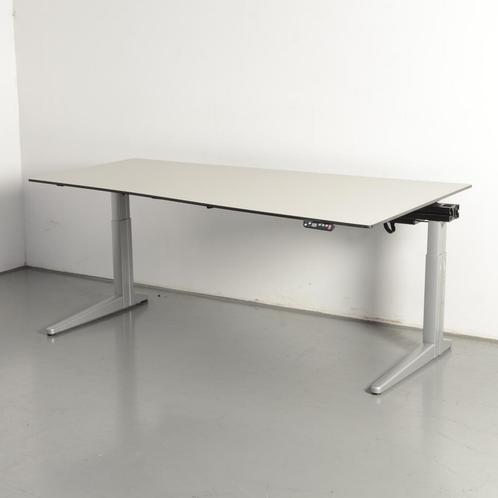 Ahrend Essa elektrisch bureau, wing, zandmelee blad, 180 x, Huis en Inrichting, Bureaus, Ophalen of Verzenden