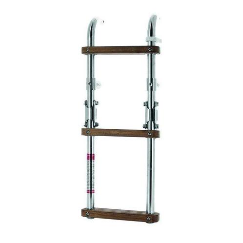 Bieden: Vetus SLFM3A bathing ladder foldable 3 steps with t, Watersport en Boten, Bootonderdelen, Dekbeslag, Nieuw, Zeilboot of Motorboot