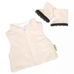 Poppenkleding vest en laarzen (36-40cm), Kinderen en Baby's, Nieuw, Overige typen, Ophalen of Verzenden