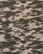 Poplin Katoen Camouflage Kaki/Grijs, Hobby en Vrije tijd, Stoffen en Lappen, Nieuw, Grijs