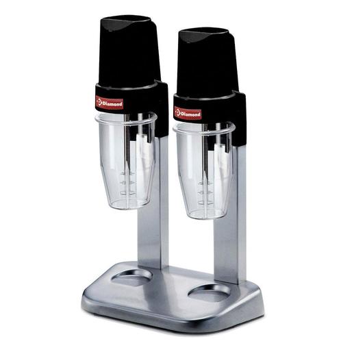 Milk-shaker, 2 Glazen In Lexan 2x 650 Cl, Zakelijke goederen, Horeca | Keukenapparatuur, Nieuw in verpakking, Ophalen of Verzenden