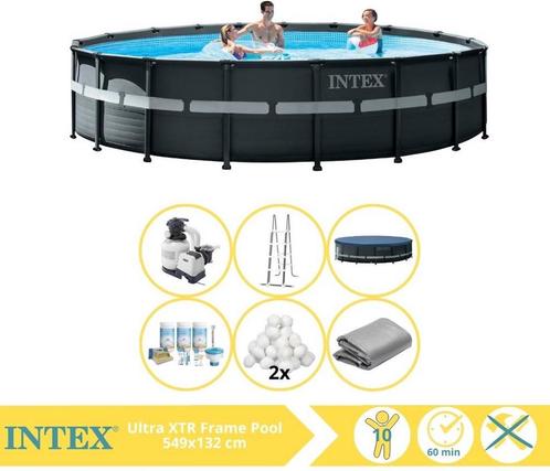 Intex Ultra XTR Frame Zwembad  Opzetzwembad  549x132 cm, Tuin en Terras, Zwembaden, 400 cm of meer, Rond, Nieuw, Opzetzwembad