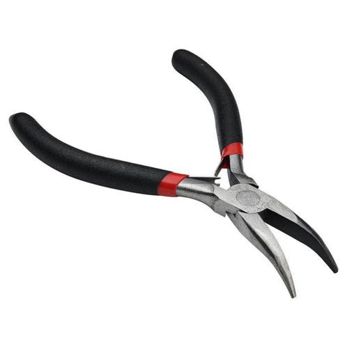 Fako Bijoux® - Gebogen Precisie Knijptang - Curved Nose, Hobby en Vrije tijd, Kralen en Sieraden maken, Verzenden