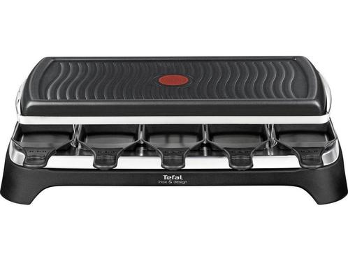 Tefal Inox & Design RE458812 - Gourmetstel - 10 personen, Huis en Inrichting, Woonaccessoires | Overige, Zo goed als nieuw, Verzenden