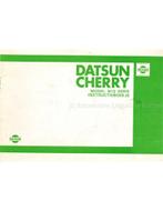 1980 DATSUN CHERRY INSTRUCTIEBOEKJE NEDERLANDS, Auto diversen