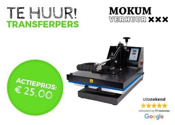 HUREN! | Transferpers Hittepers Warmtepers T-shirt Pers beschikbaar voor biedingen